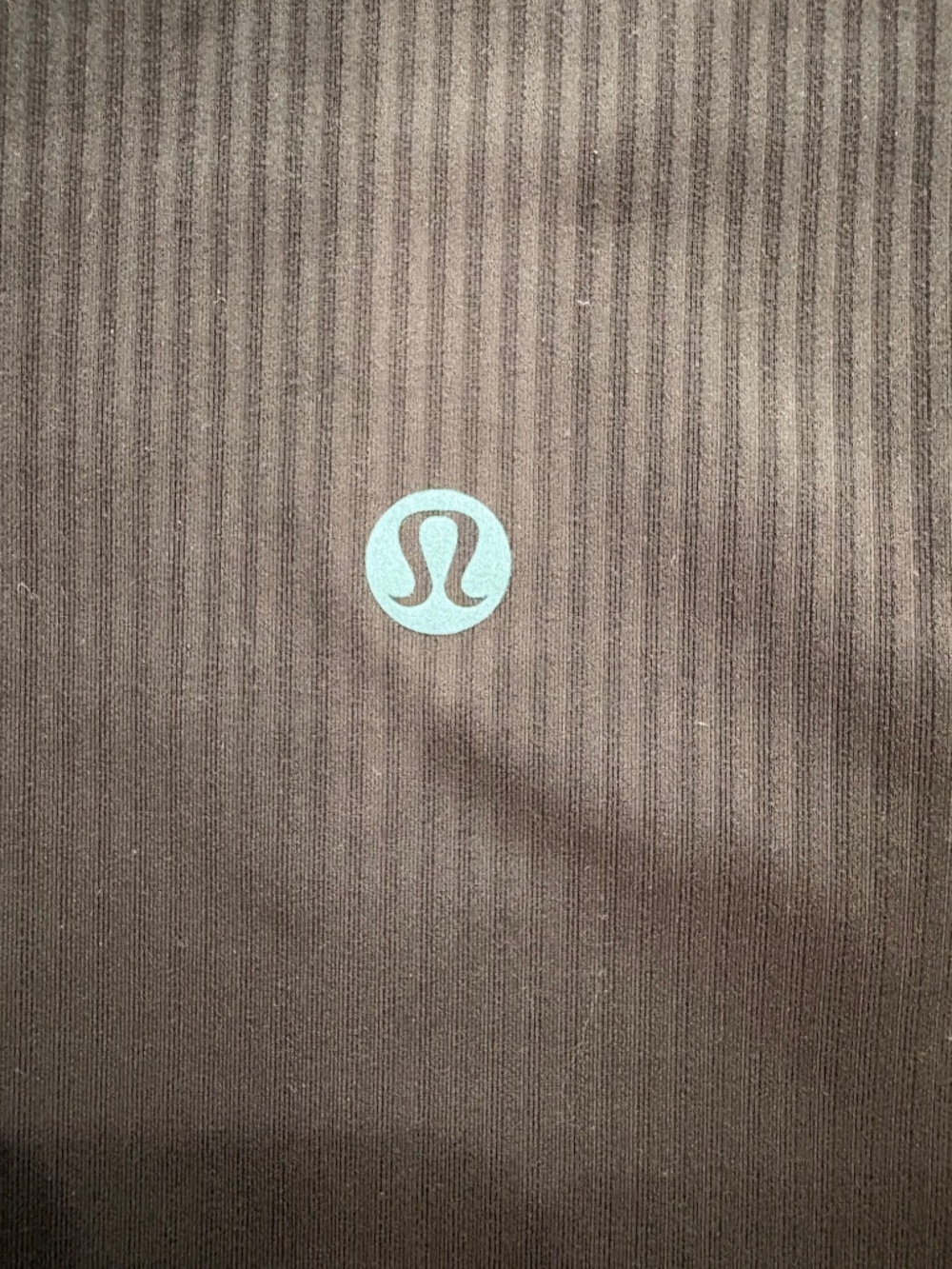 Lululemon Wunder Train Ribbed High Rise crop 23 inches Espresso - Picture 3 of 7